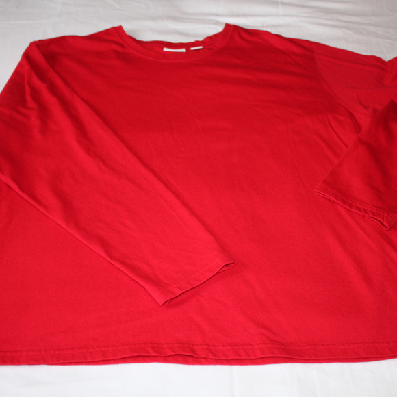 CATO Woman's Christmas Day Red Basic Long Sleeve XL Shirt - Picture 2 of 2
